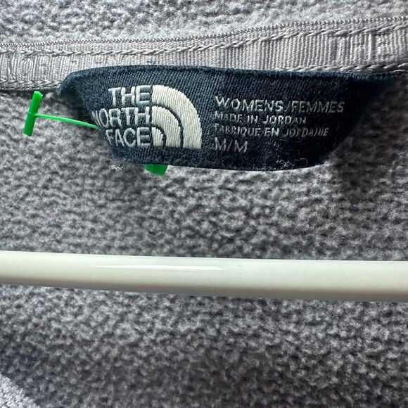 The North Face Droptail 3 Snap Henley Hoodie Women Size Medium Gray Outdoors - Picture 6 of 6